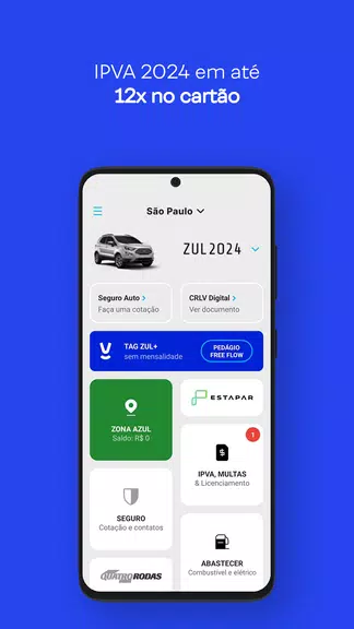 Zul+ Zona Azul SP, IPVA, Tag +应用截图第0张