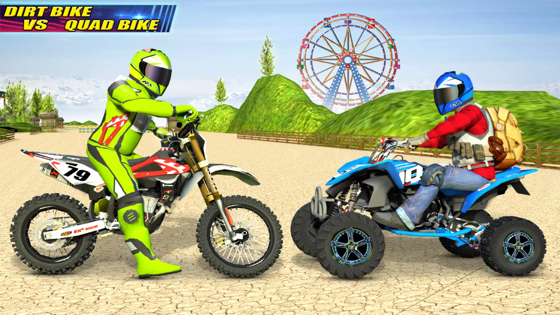 Motocross Dirt Bike Race Game スクリーンショット 1