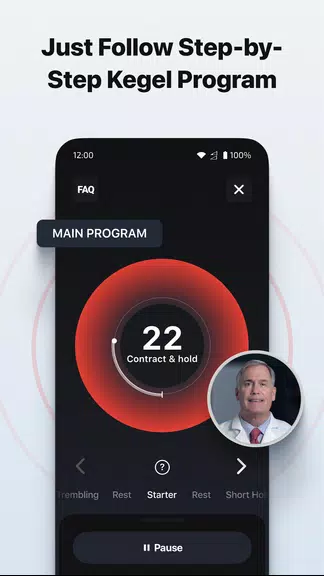 Dr. Kegel: For Men’s Health Tangkapan skrin 2