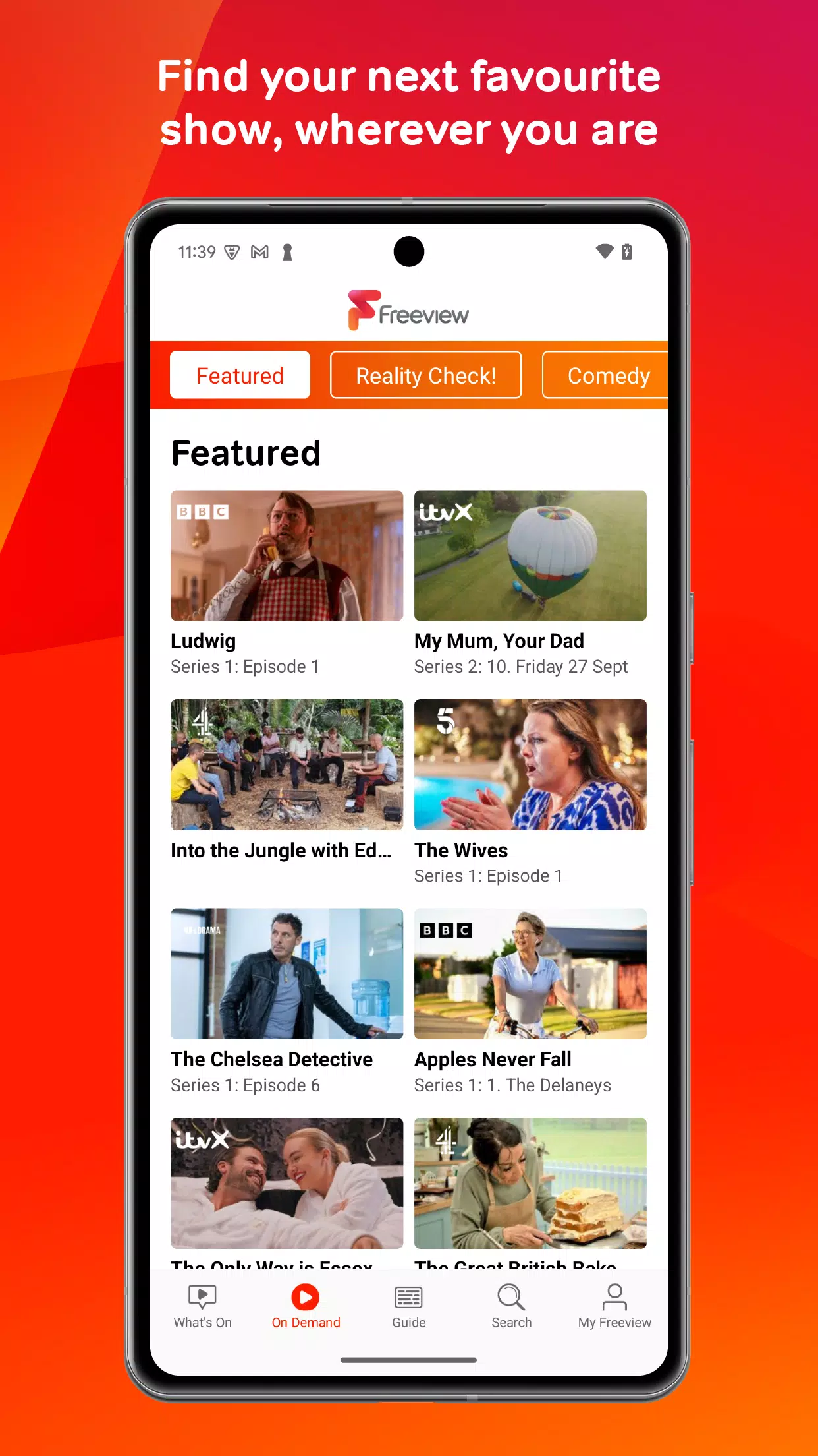 Freeview Screenshot 1