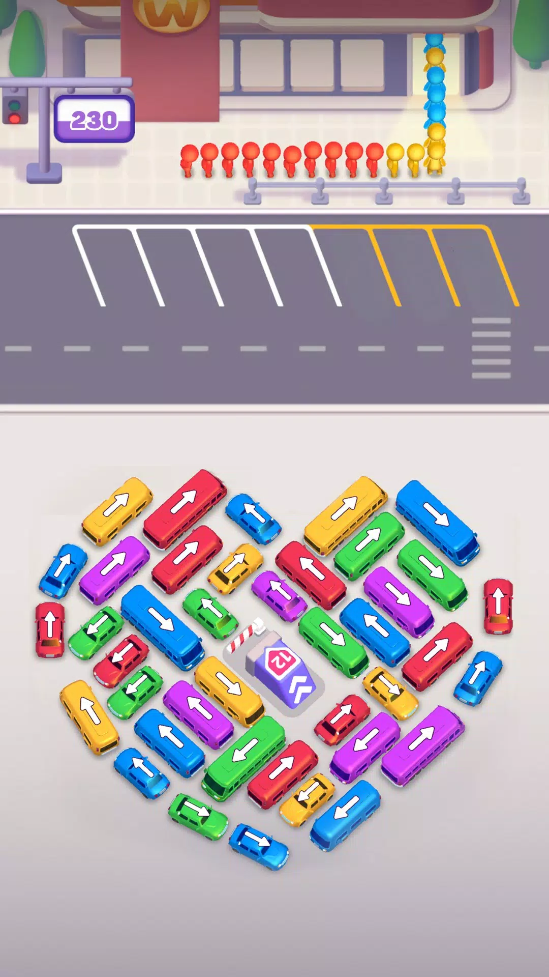 Bus Away: Traffic Jam Screenshot 1