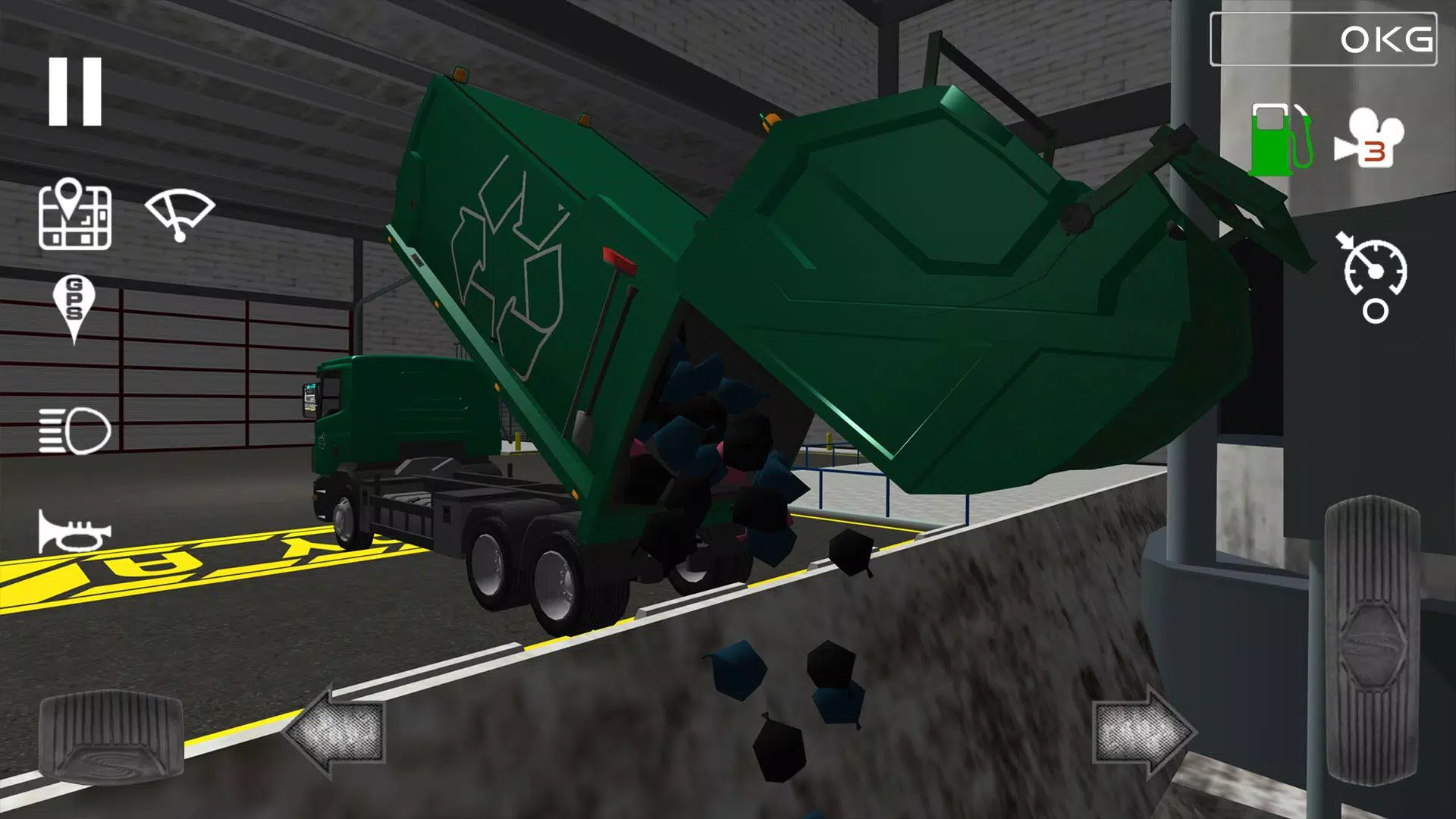 Trash Truck Simulator Ekran Görüntüsü 2