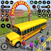 School Bus Coach Driver Games