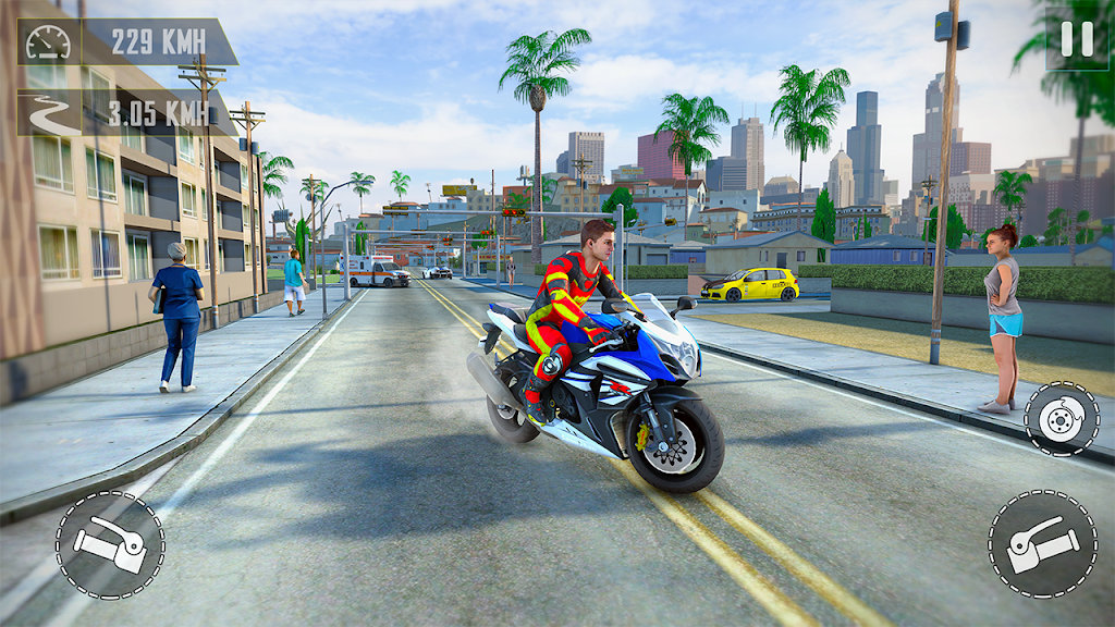 GT Motorbike Games Racing 3D ภาพหน้าจอ 1