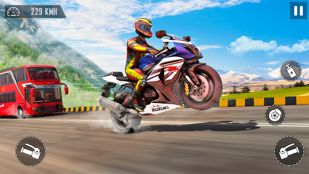 GT Motorbike Games Racing 3D ภาพหน้าจอ 2