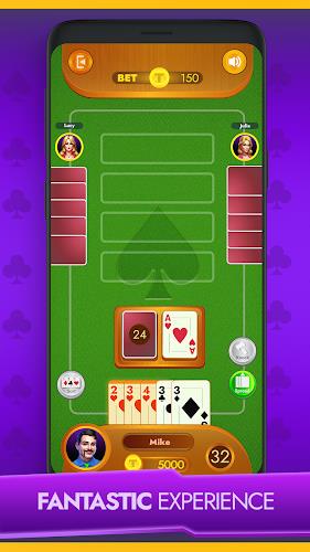 Tonk - Classic Card Game Скриншот 1