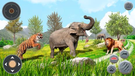 Lion Simulator Wild Animal 3D Screenshot 1