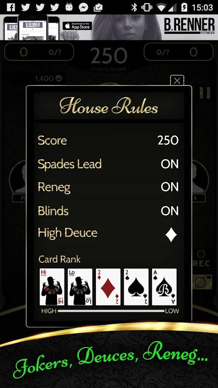 Black Spades - Jokers & Prizes应用截图第3张