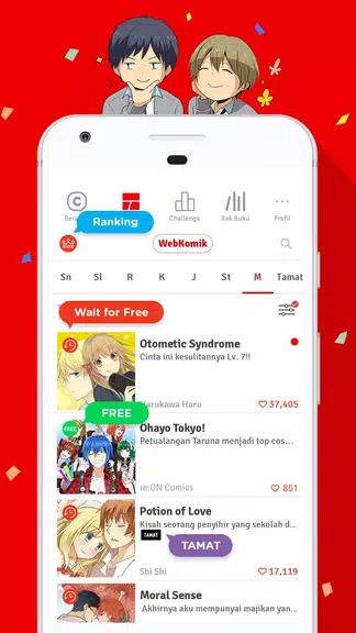 comico - Daily Free comics Ekran Görüntüsü 1