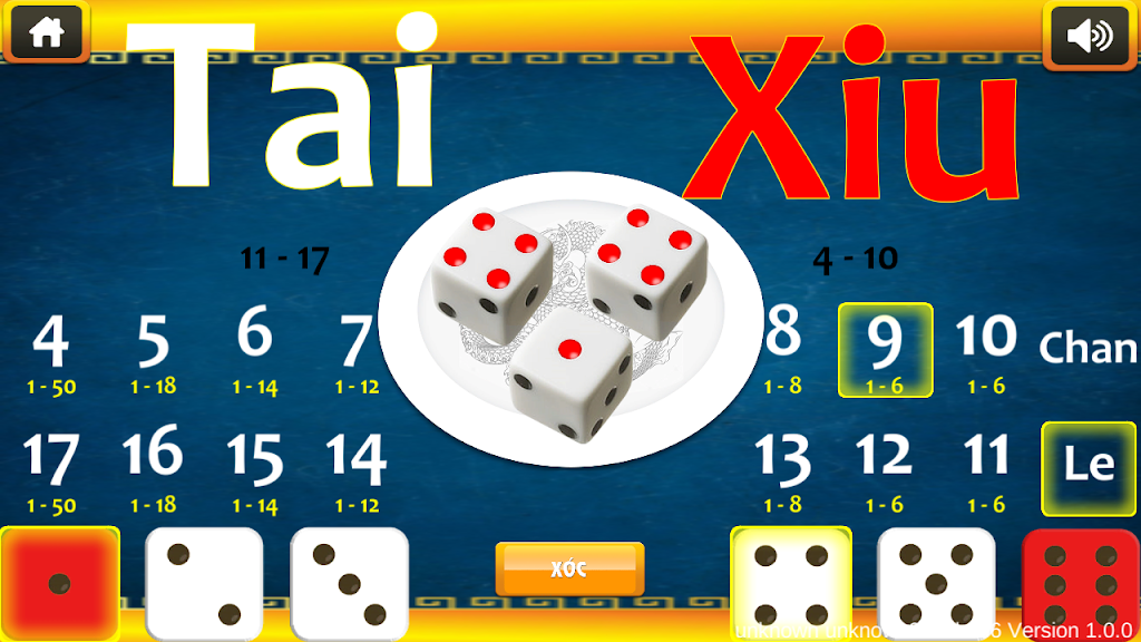 Tai Xiu 3D 2020 螢幕截圖 2