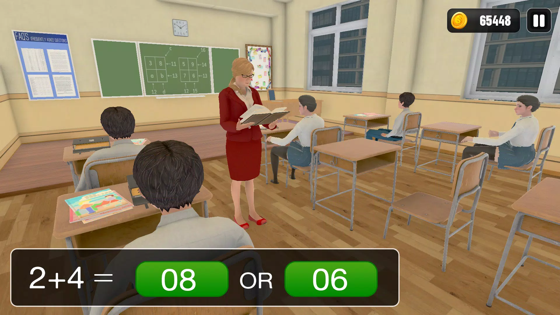 School Teacher Games 3D 스크린샷 0
