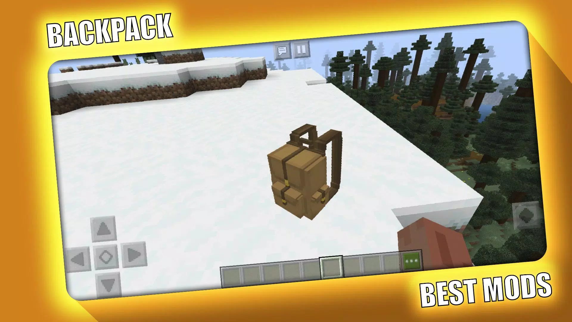 BackPack Mod for Minecraft PE  螢幕截圖 0