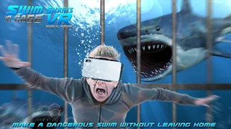 Swim Sharks Cage VR Simulator 스크린샷 0