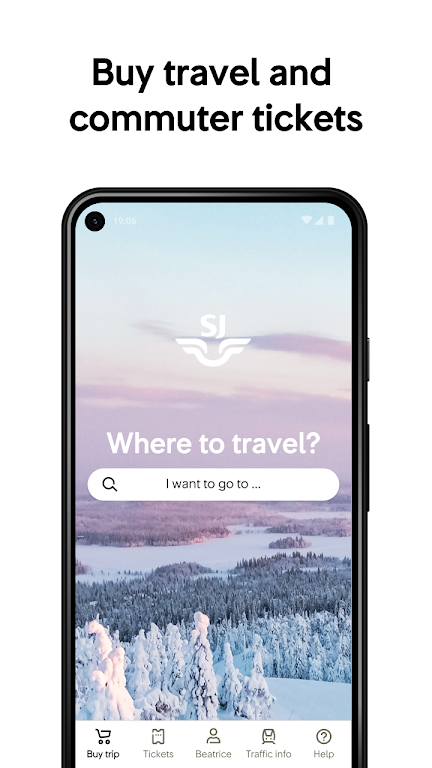 SJ - Biljetter och trafikinfo Screenshot 1