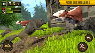 Wild Dog Pet Simulator Games スクリーンショット 1