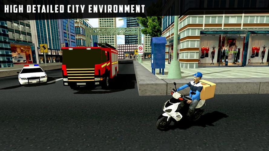 Schermata City Courier Delivery Rider 1