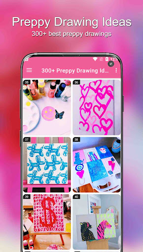 300+ Preppy Drawing Ideas Ekran Görüntüsü 1