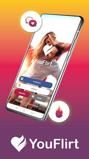 YouFlirt - flirt & chat app स्क्रीनशॉट 0