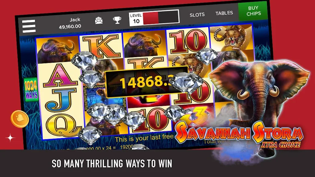 PlayJACK Slots 螢幕截圖 2