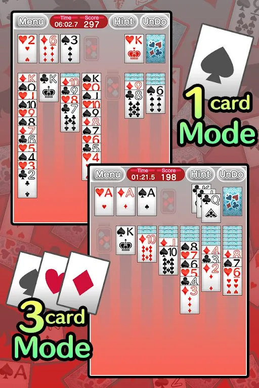 Basic Solitaire Klondike 螢幕截圖 1