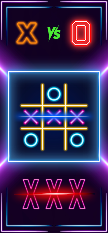 Tic Tac Toe - Multi Player 螢幕截圖 1