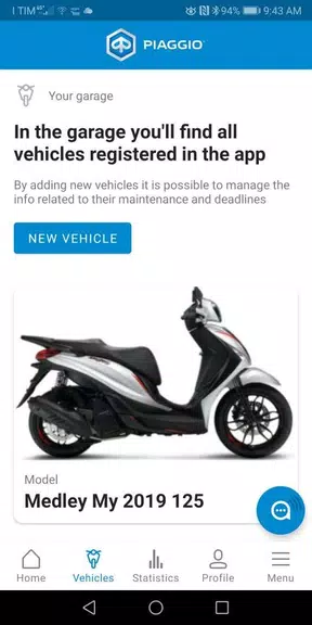 Piaggio Zrzut ekranu 1