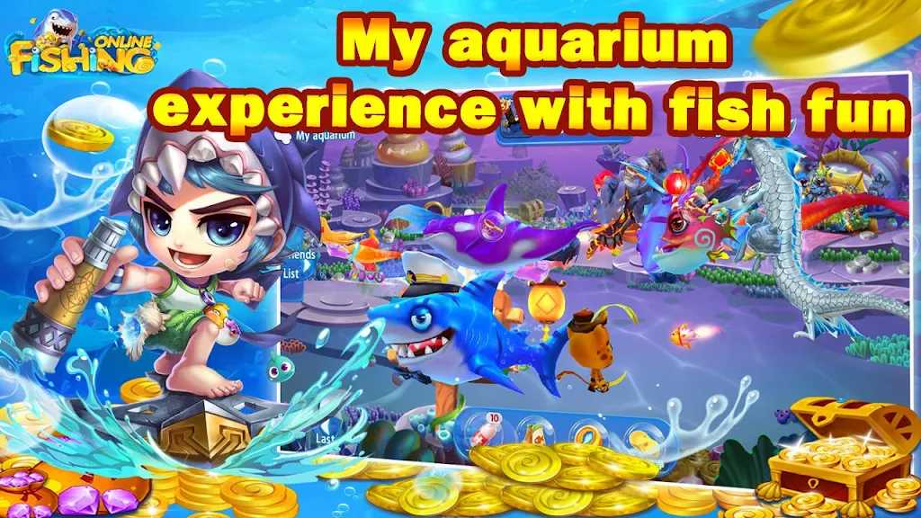 Fishing Online: Classic fish machine, free game Tangkapan skrin 0