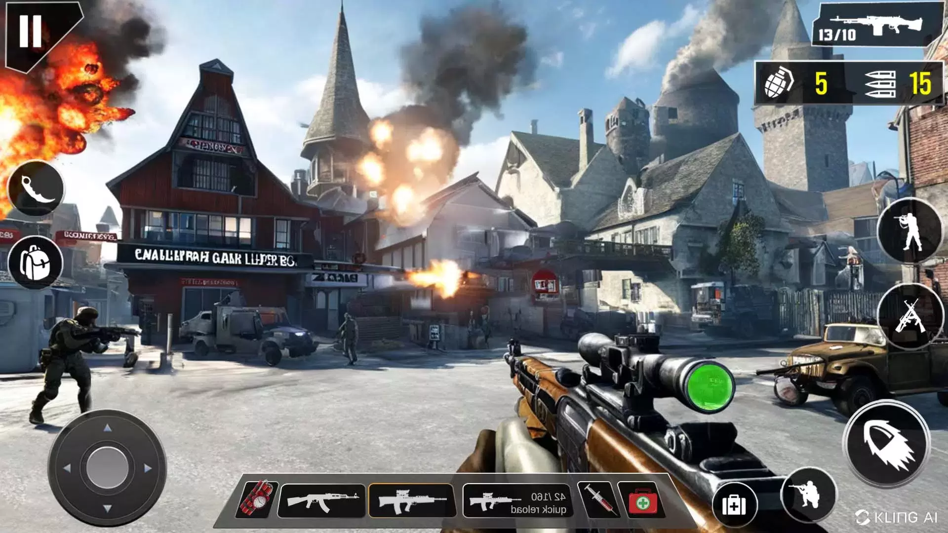 Gun Shooting 3d Shooter Games Capture d'écran 3