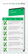 Xlsx File Reader & Xls Viewer Screenshot 1