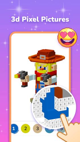 Pixel Coloring Captura de tela 3