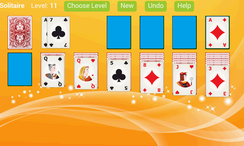 Klondike Solitaire X Tangkapan skrin 1