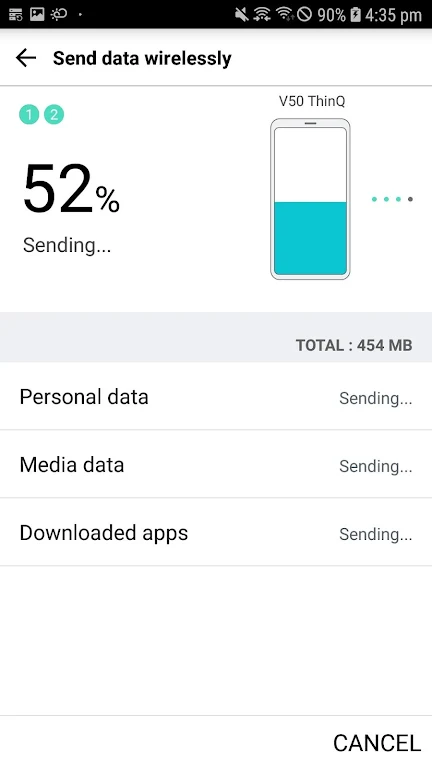 LG Mobile Switch (will closed) ဖန်သားပြင်ဓာတ်ပုံ 0