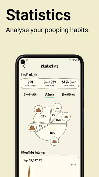 Poopie - Poop Map & Calendar Captura de tela 2