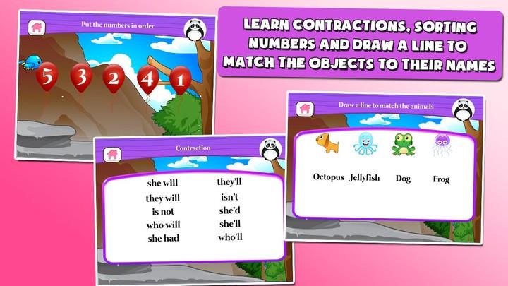 Panda 1st-Grade Learning Games Screenshot 2