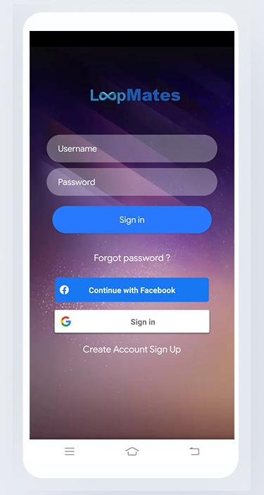 LoopMates - Connect with Friends, use for Business ဖန်သားပြင်ဓာတ်ပုံ 1