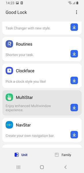 Samsung Good Lock ภาพหน้าจอ 2