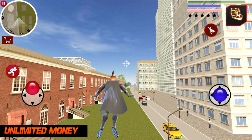 Super Hero Us Vice Town Gangst 螢幕截圖 1