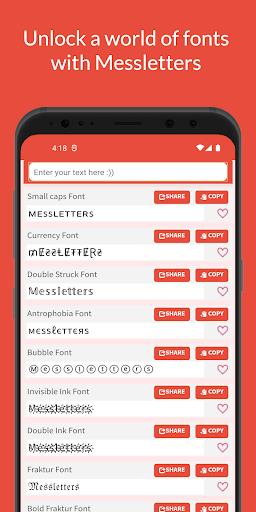 Messletters 스크린샷 0