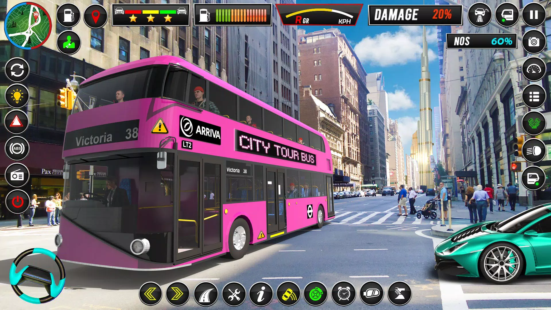 Real Bus Simulator Coach Bus Screenshot 2