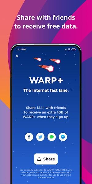 1.1.1.1 + WARP: Safer Internet 스크린샷 2