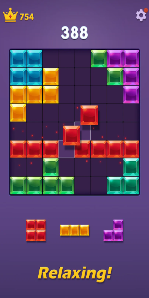 Blocks Puzzle: Gem Blast Ekran Görüntüsü 0