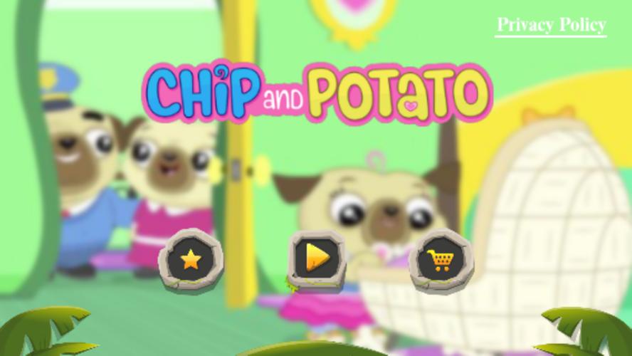 Chip & Potato Adventure Games Скриншот 0