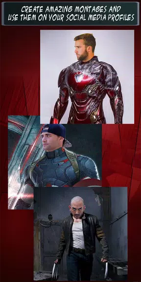 SuperHeroes Editor 螢幕截圖 3