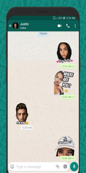 Wemoji - WhatsApp Sticker Make应用截图第1张