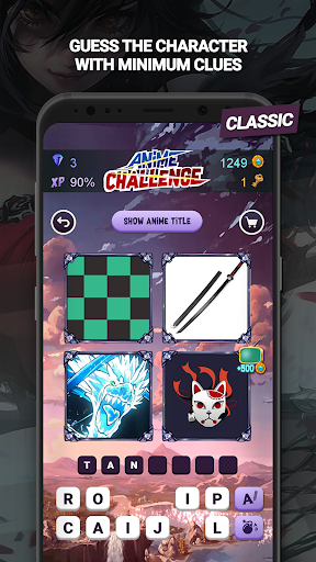 Anime Challenge - Anime Quiz Game Ảnh chụp màn hình 1