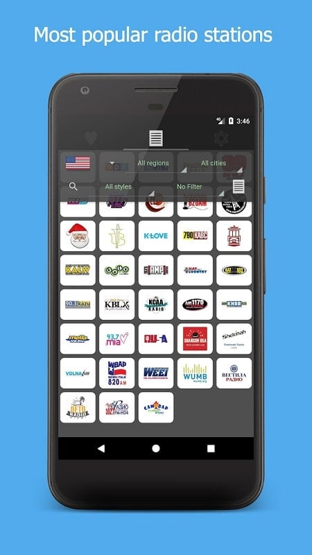 RadioNet Radio Online Ảnh chụp màn hình 1