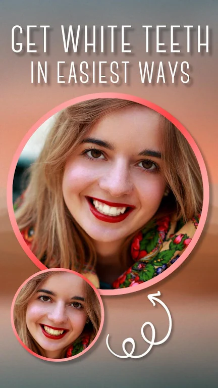 Teeth Whitener Photo Effects Schermafbeelding 1