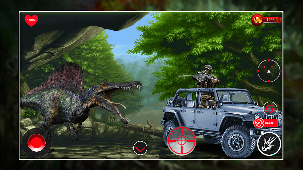 Dinosaur Destruction Super Dino&Deadly Dino Hunter Tangkapan skrin 1
