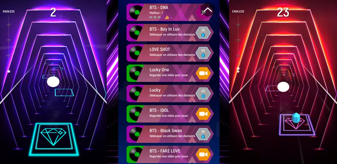 Tiles Hop : BLACKPINK KPOP EDM 螢幕截圖 1