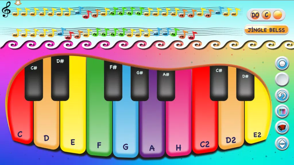 Colorful Piano 螢幕截圖 2